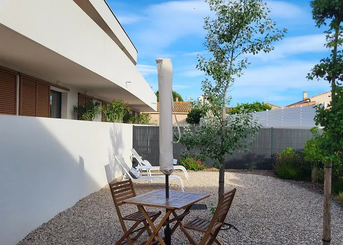 Apartment Naia T3 Climatise Piscine Jardin Proche